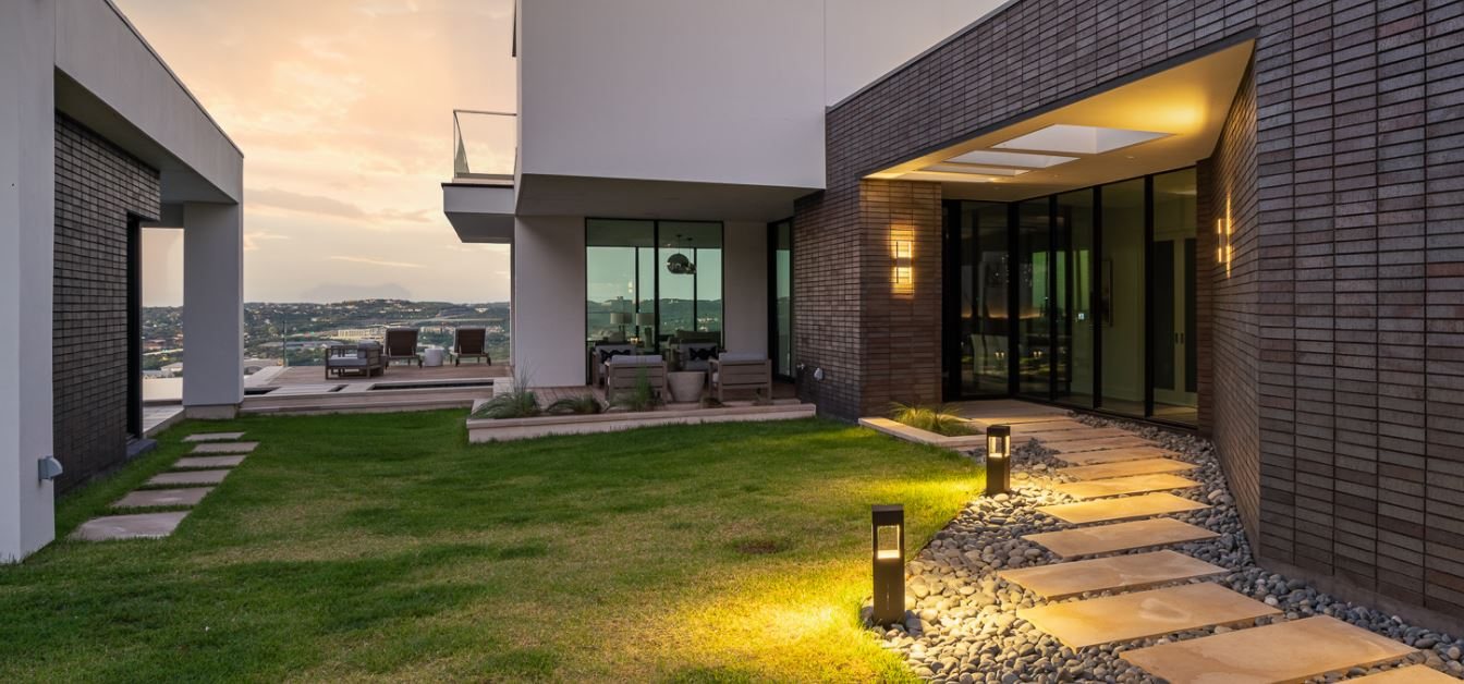Entry courtyard